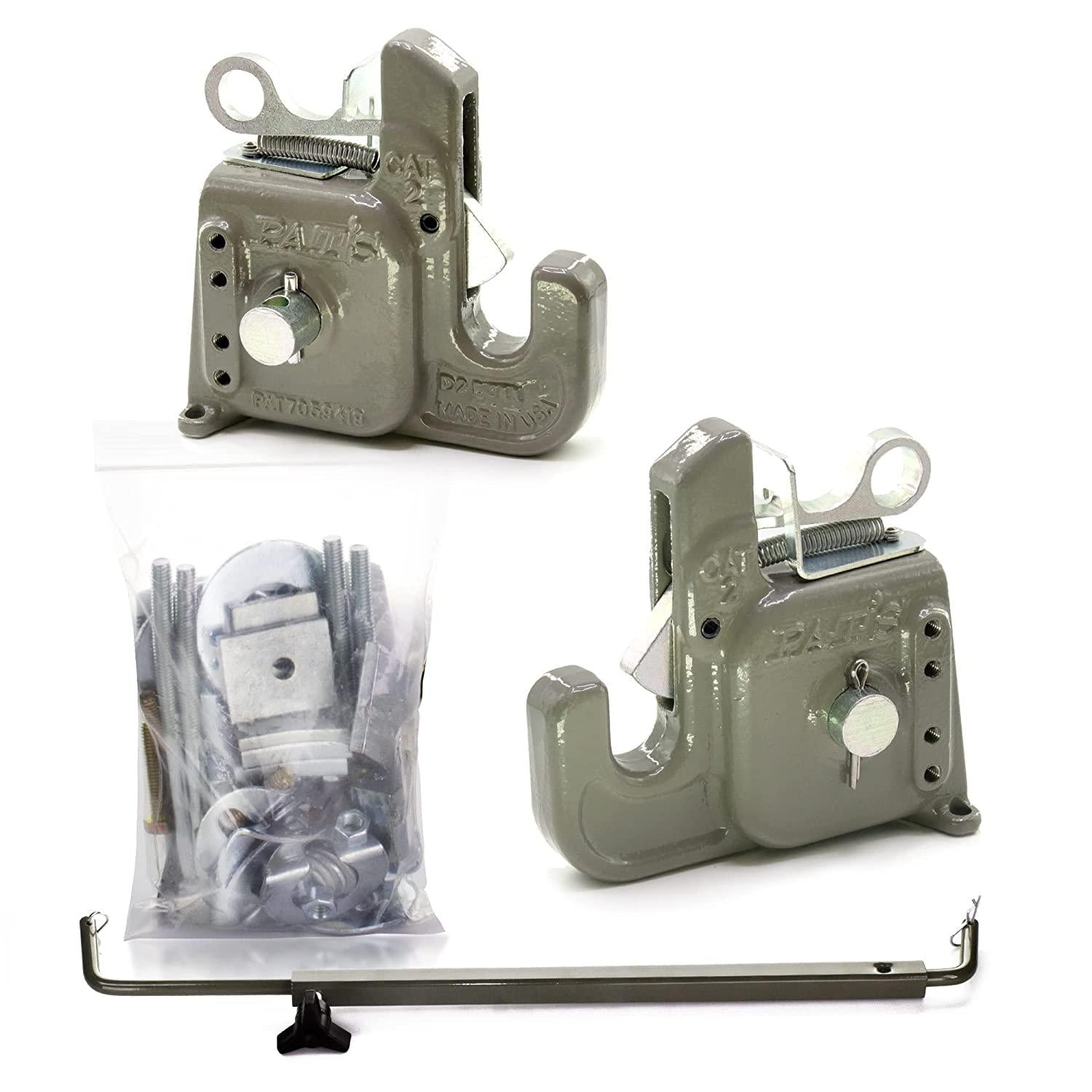 Category 2 Pat's Easy Chanw/ Stabilizer Bar - Best  Hitch System On The Market – Flexible, Durable & Affordable - Comes w/ 4 Pair of Washers