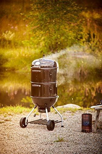 3 In 1 Convertible Multi Grill Barbecue Smoker Tailgater Camping Grill Chip