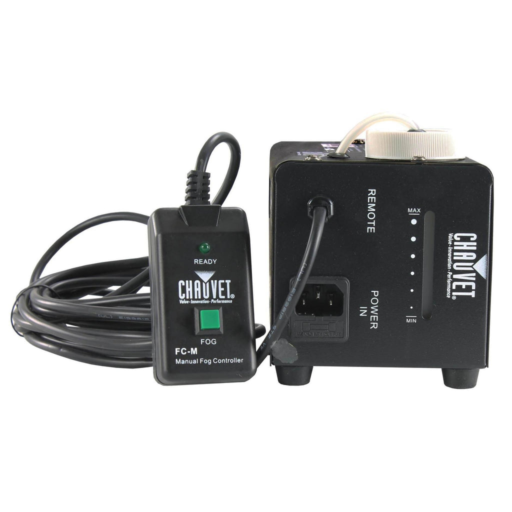 Chauvet Smoke Pro Machine w/ Hurricane Pro Smoke Machine & Fluid for Fog Machine