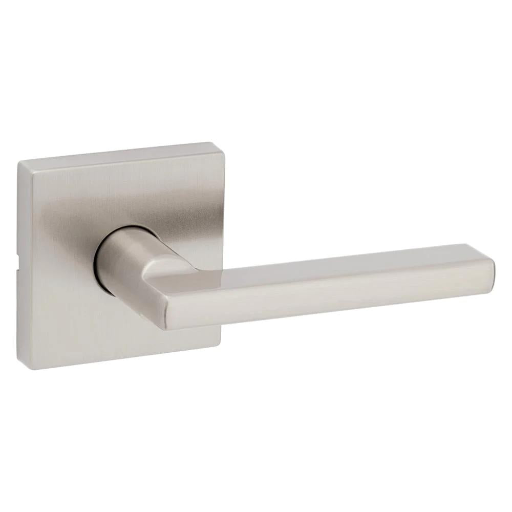 Halifax Square Satin Nickel Hall/Closet Door Lever