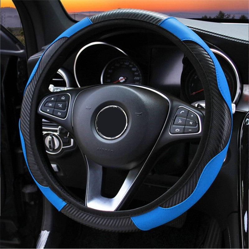 1pc Car Steering Wheel Cover, Universal 15 Inch Anti-Slip Car Steering Wheel Protector Cover Car Decor Accessories, No Inner Ring