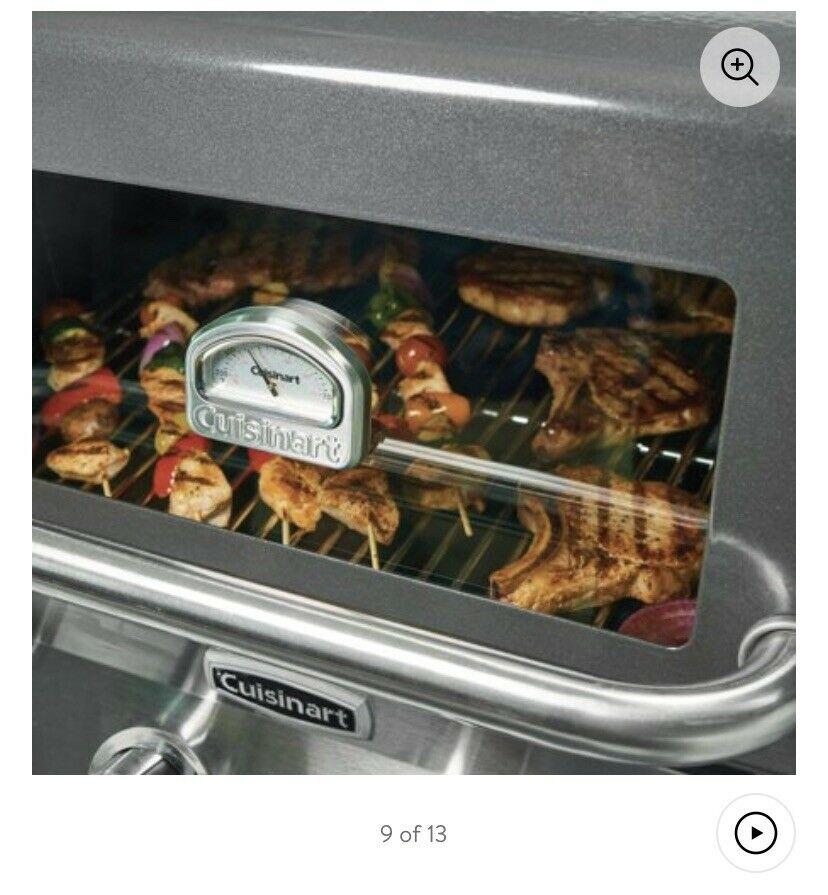 Deluxe  Steel Four-Burner Propane Gas Grill with Side Burner