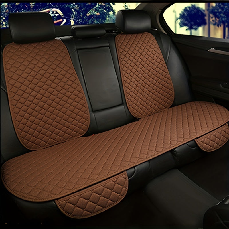 Car Seat Cover Car Rear Seat Backrest Protect Cushion Universal Rear Back Backrest Auto Seat Cushion Auto Interior Accessories Seat Protector Pad