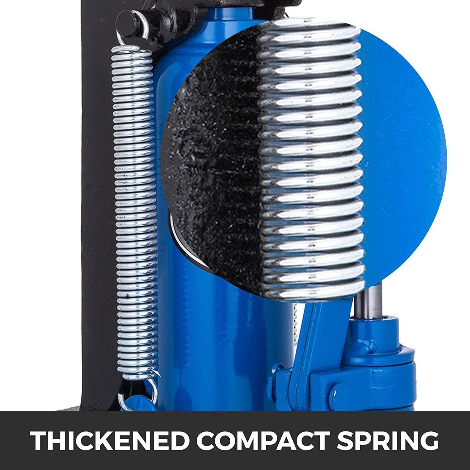 Mophorn Toe Jack Lift Hydraulic Machine Toe Jack Lift Air Hydraulic Toe Jack Proprietary Heat-Treated Steel (2.5-5Ton Blue)