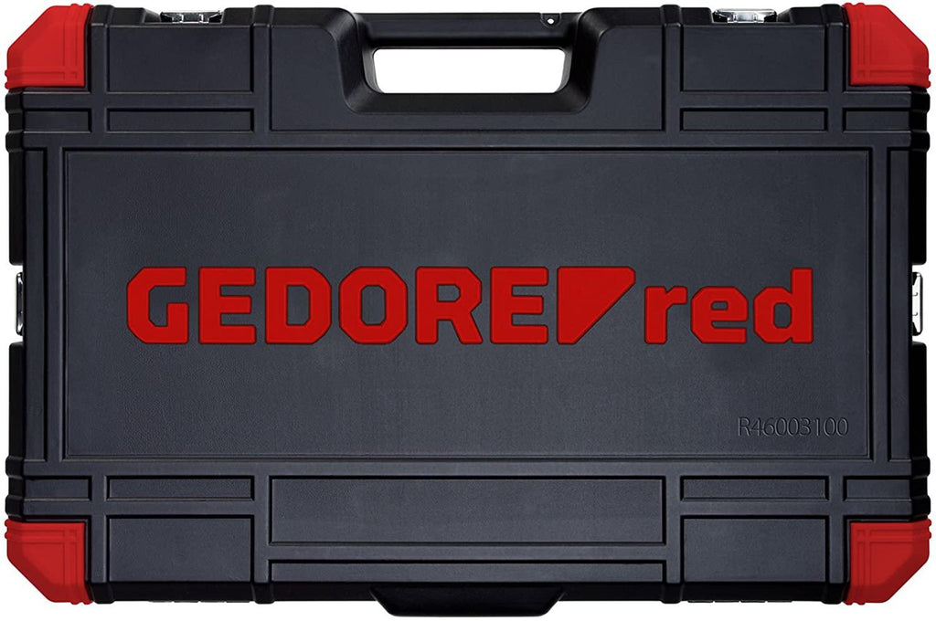 GEDORE RED Socket set 1/4+1/2 size10-32mm 100pcs R46003100