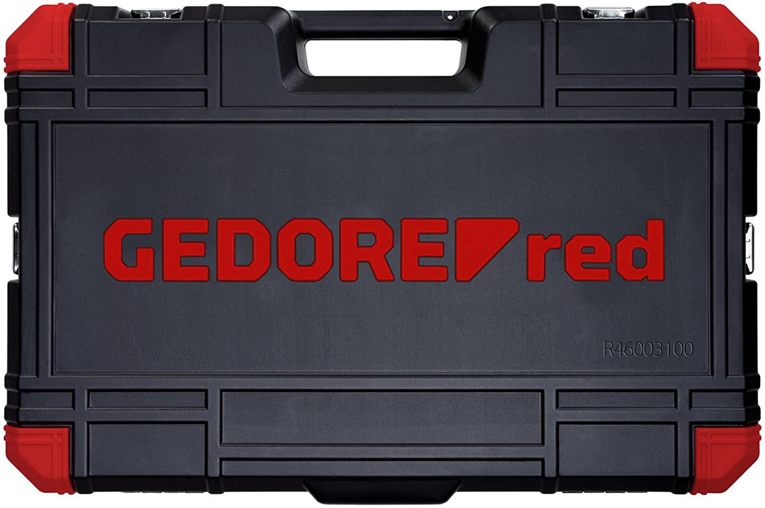 GEDORE RED Socket set 1/4+1/2 size10-32mm 100pcs R46003100