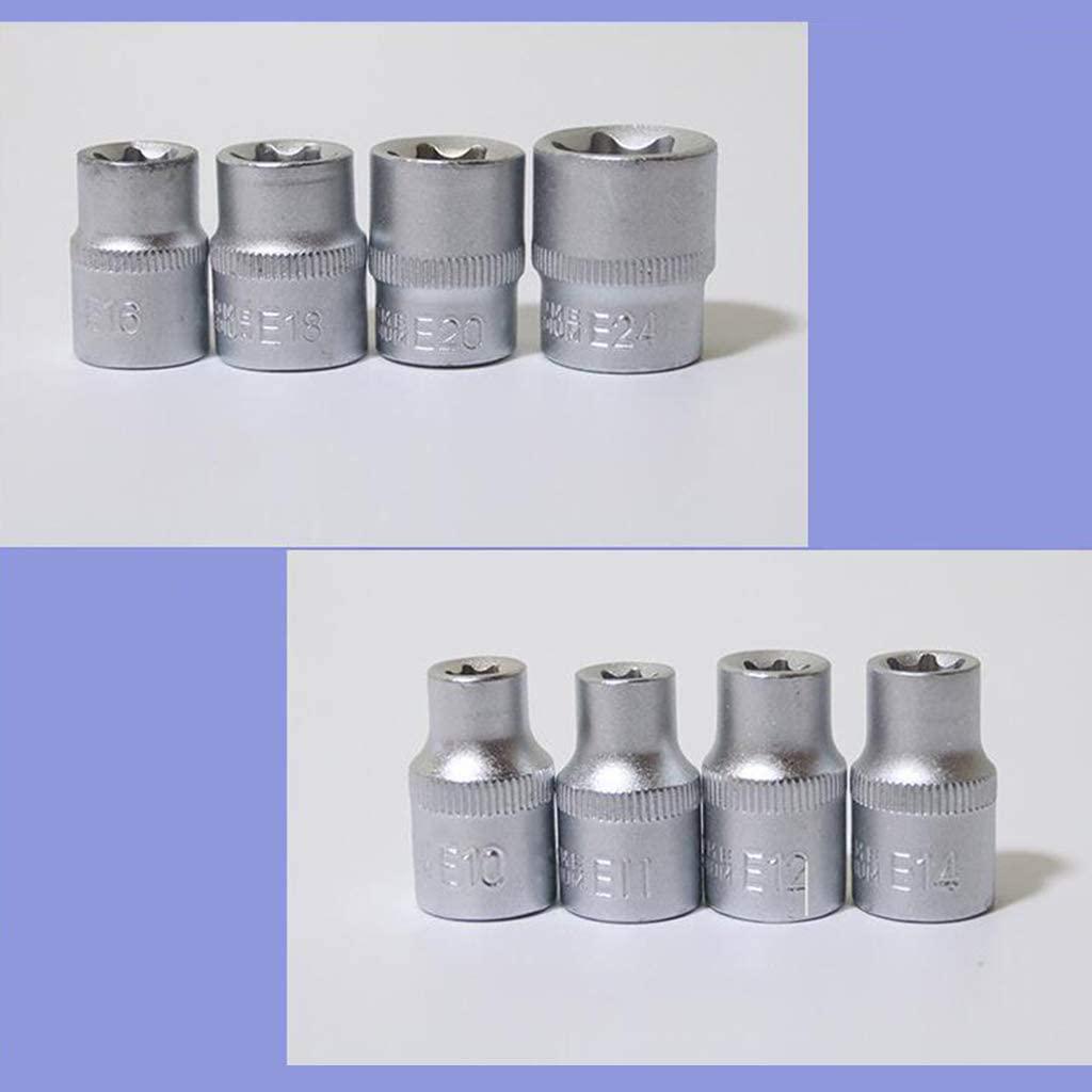 FMO108 PCS Socket Wrench Set, Flexible Socket Set, Drive Socket Wrench Ratchet Tools Kit, Auto Vehicle Repair Tool,Hand Tool Sets