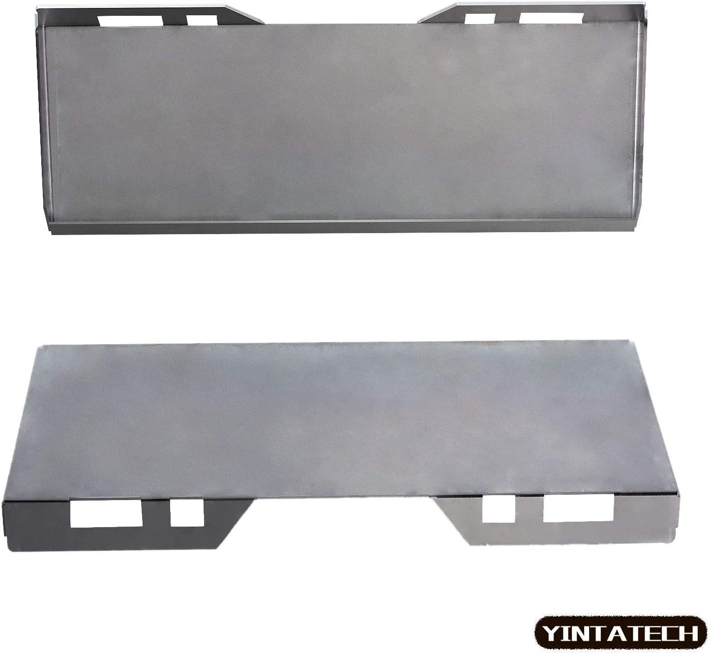 YINTATECH 1/4” Universal  Attach Plate Compatible with Kubota and Bobcat Skid Steers and Tractors