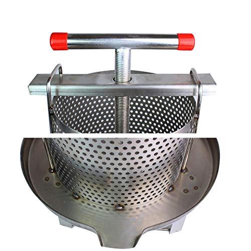 PreAsion Mesh Honey Press Machine Honey Extractor Beekeeping  Steel Household Manual Honey Press