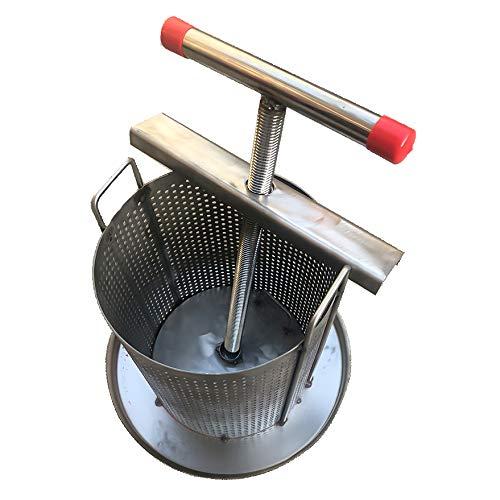 PreAsion Mesh Honey Press Machine Honey Extractor Beekeeping  Steel Household Manual Honey Press