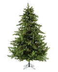 Fraser Hill Farm Multi-Color Prelit LED Green Foxtail Pine Artificial Christmas Tree, 9'