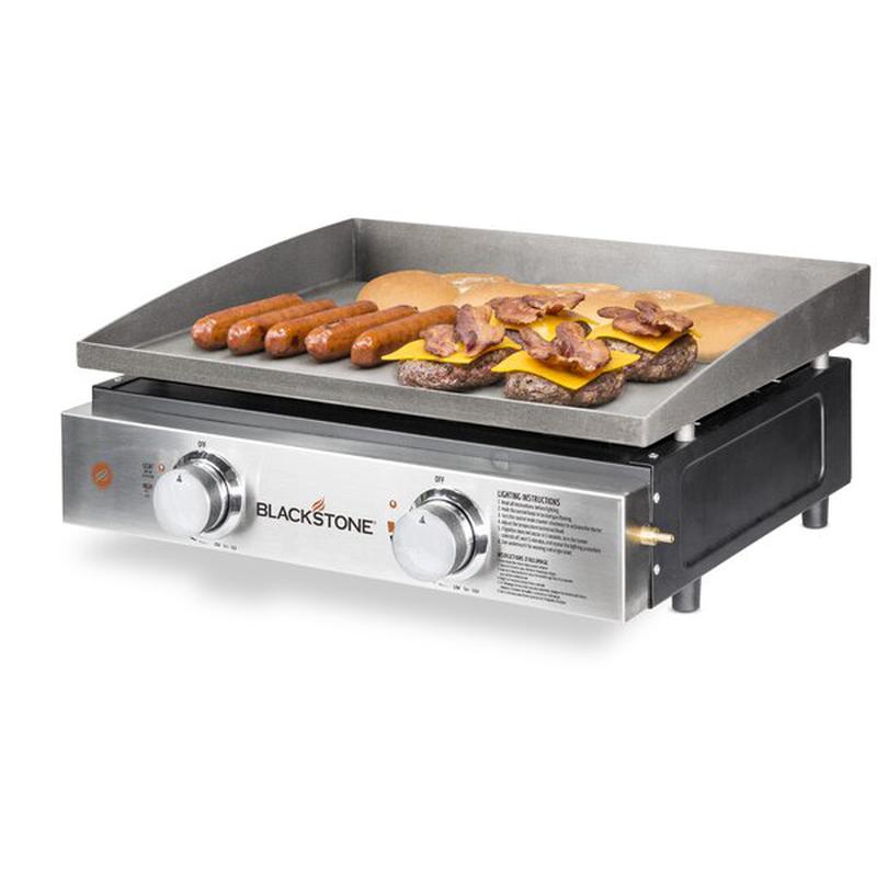 22" Tabletop Burner Liquid Propane 24000 BTU Gas Grill -