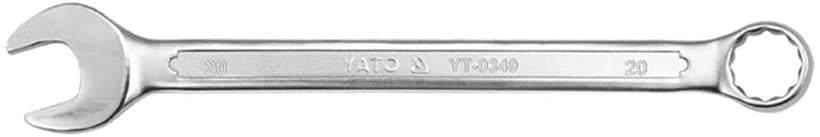 Yato Combination Ratchet Wrench Yt-0349|Spanner Set Tools Kit|Tool Set|Carbon Steel Spanner|Industrial Use|Tool Kit Set For Home|Toolkit|Spanner Kit|Mill Spanner|Combination Spanner Set |20Mm