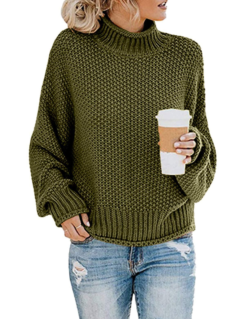 Maternity Fashion  Turtleneck multi  color sweater
