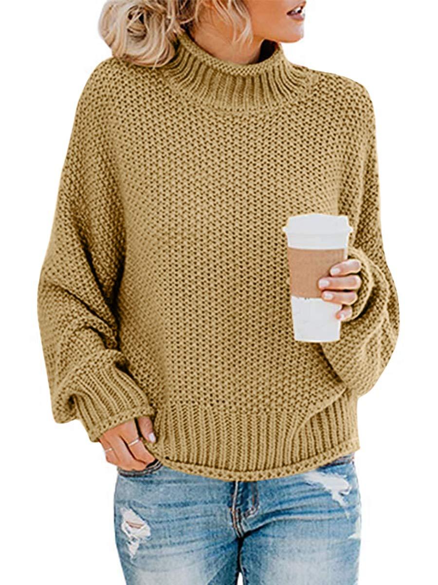 Maternity Fashion  Turtleneck multi  color sweater