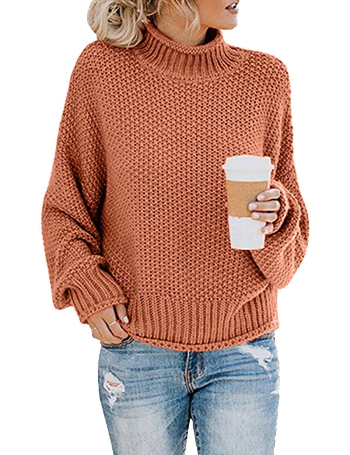 Maternity Fashion  Turtleneck multi  color sweater