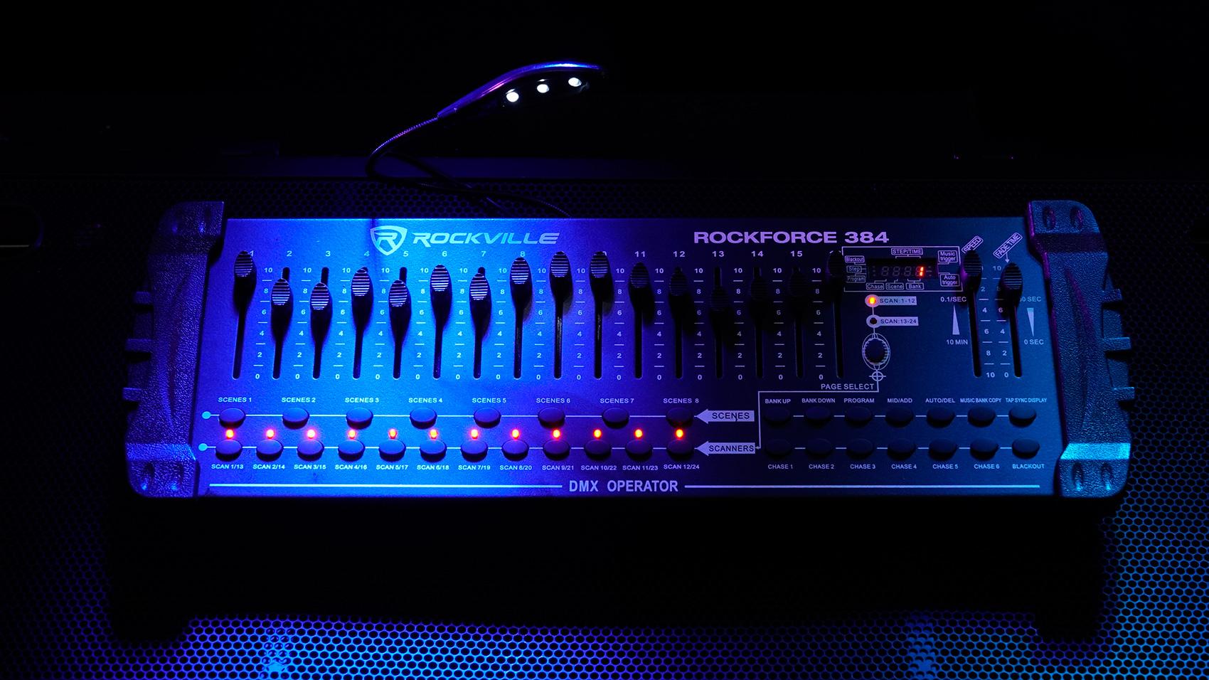Chauvet DJ GEYSER P5 Fog Machine Fogger, RGBA+UV LED+384 Ch DMX Controller