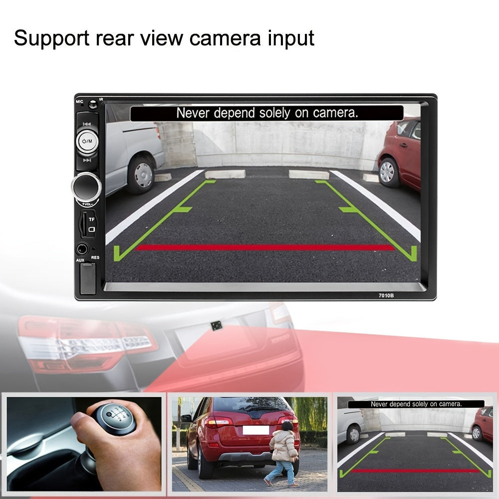2 Din 7 Inch Car Stereo Touch Screen Multimedia MP5 Radio