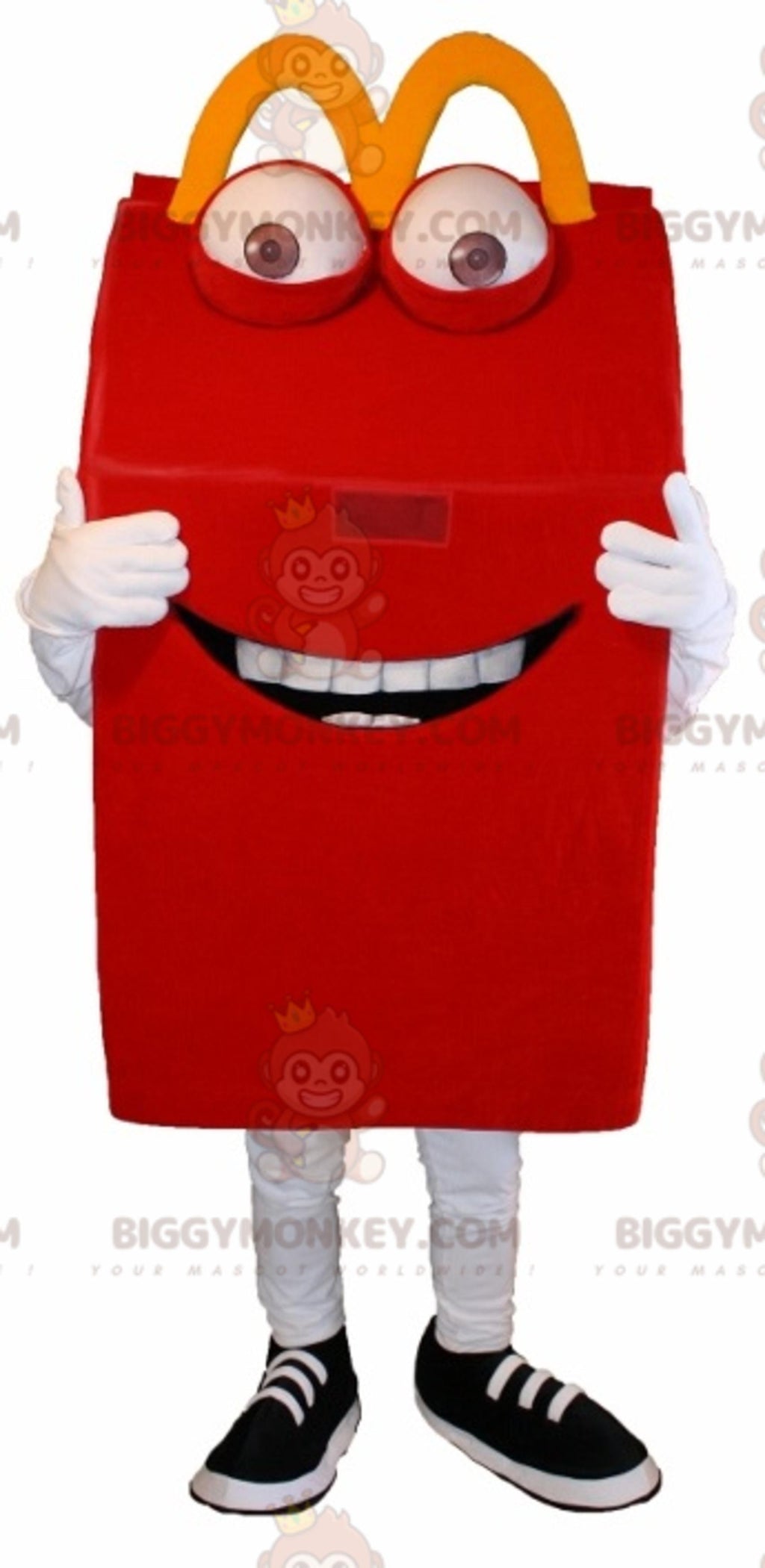 Mc Donald's BIGGYMONKEYHappy Meal mascot costume. BIGGYMONKEYMc do Mascot Costume