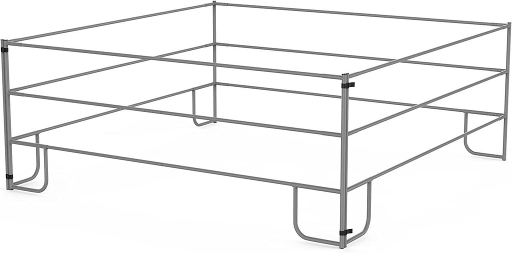 Horse Corral Travel Pen Corral 4 Panels 10 x 10 Portable Horse Pen Steel Metal Corral Panel Livestock