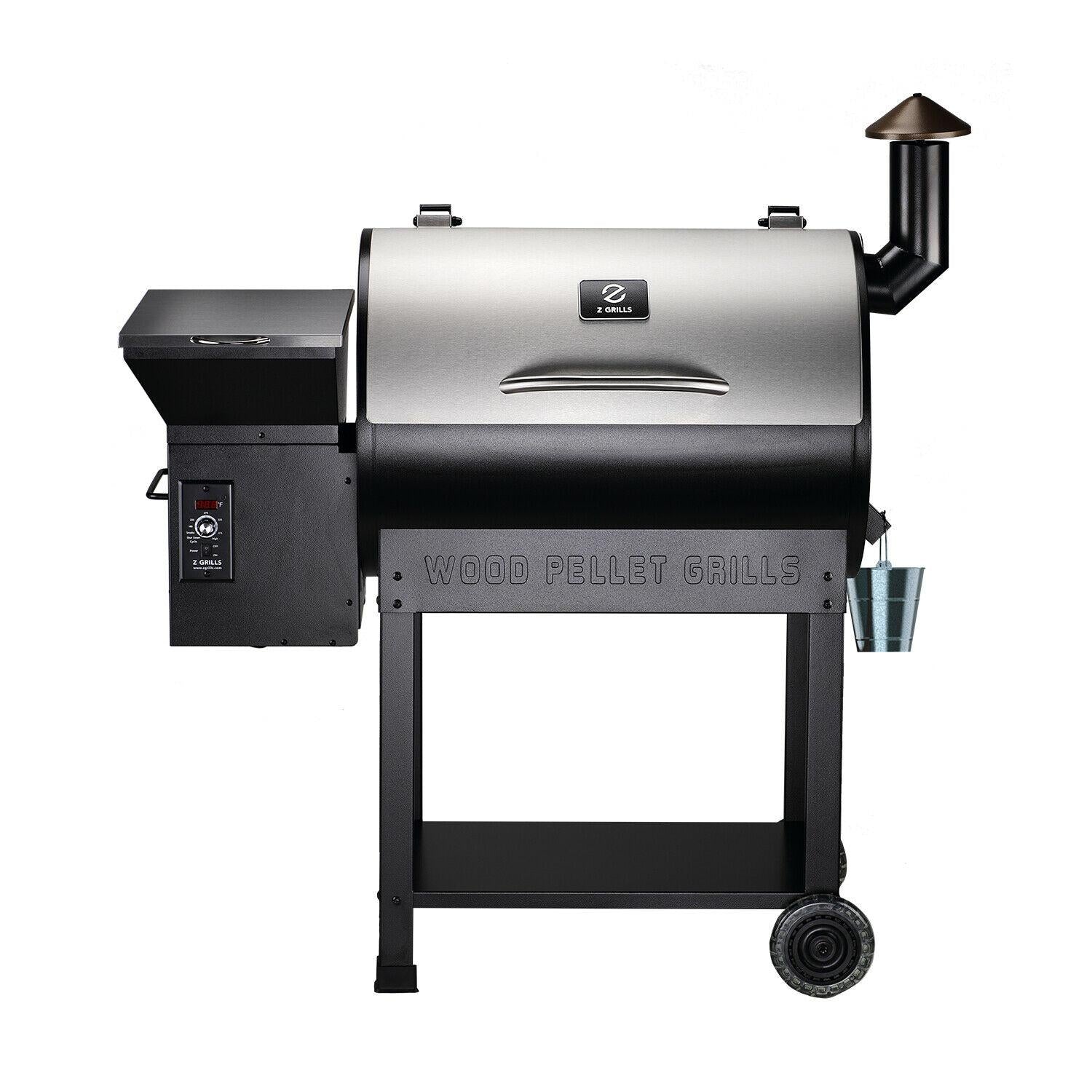 ZPG-7002E Pellet Grill BBQ Smoker Digital Control with Cover