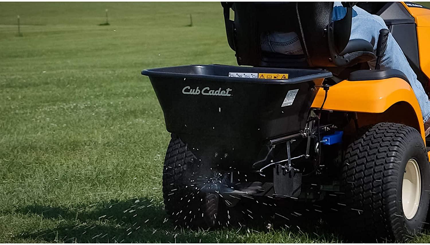 CUB CADET 19A30028100 FastAttach 100lb Rear Electric Spreader GT XT1 XT2 50
