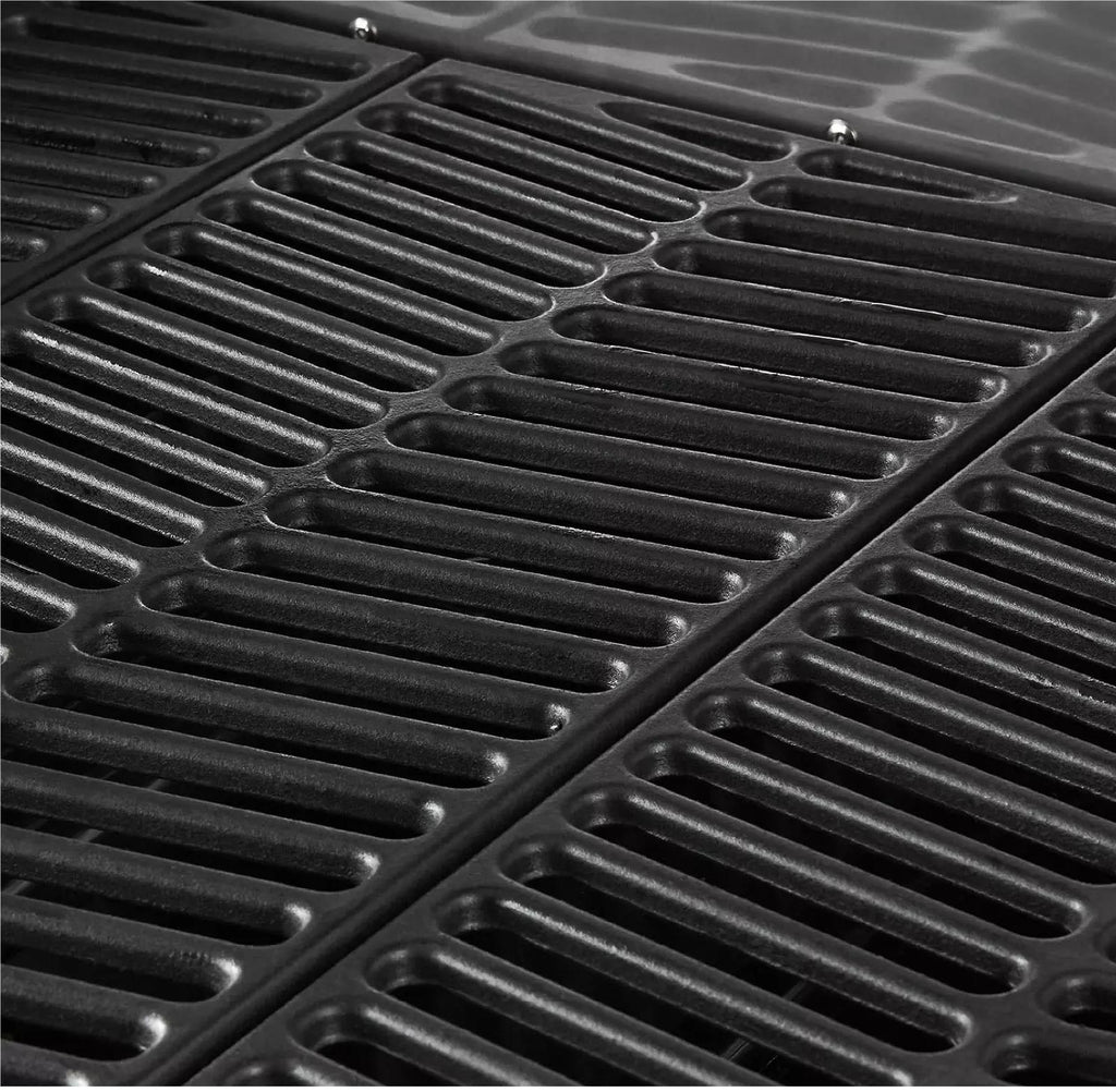 patio 4-Burner Gas Grill with Porcelain Enamel Lid