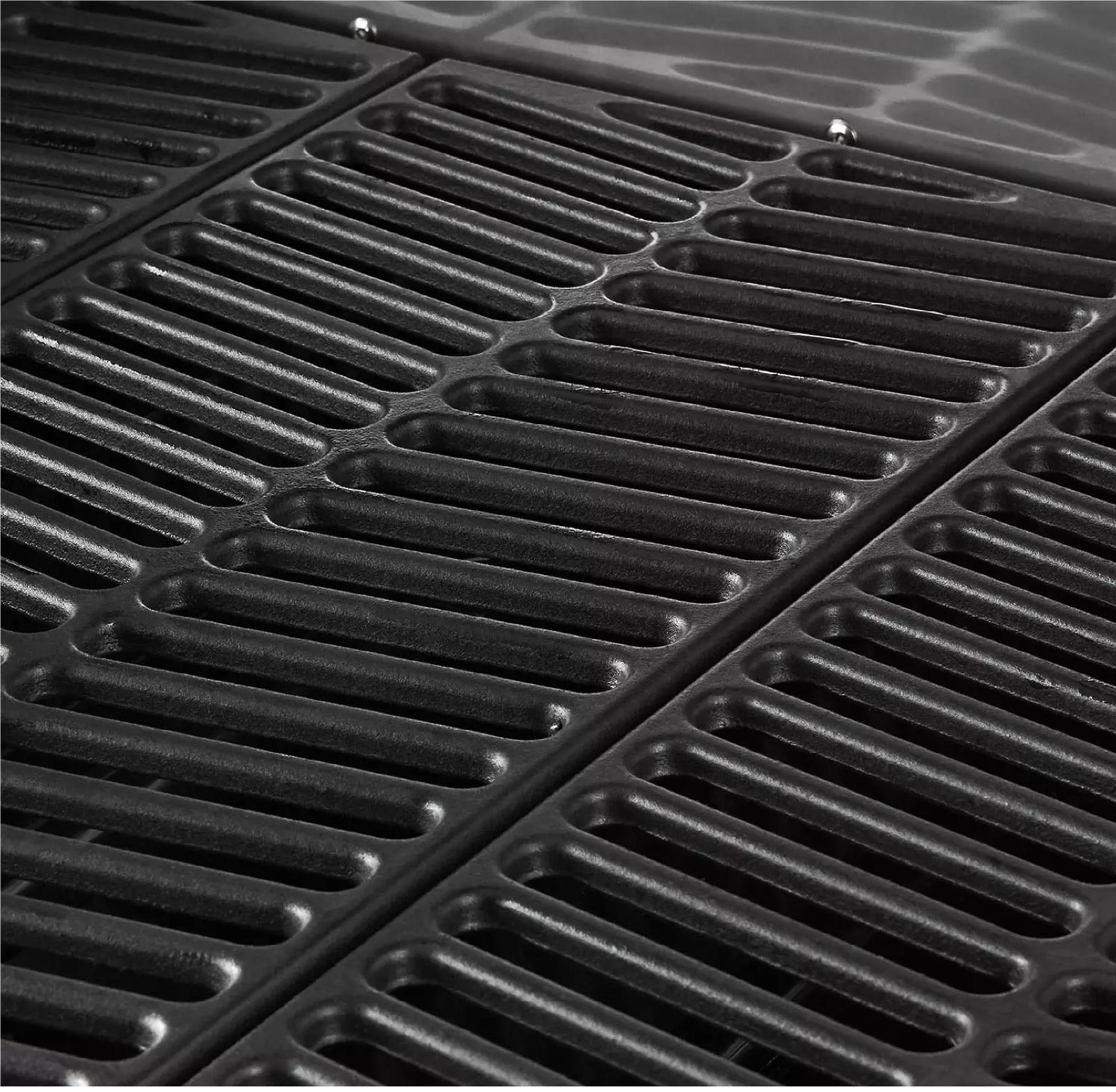 patio 4-Burner Gas Grill with Porcelain Enamel Lid