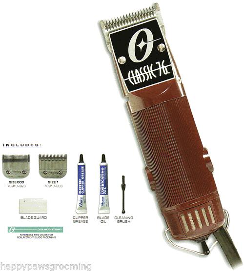Oster PROFESSIONAL Hair Stylist Barber CLASSIC 76 CLIPPER SET # 000 & 1 Blade