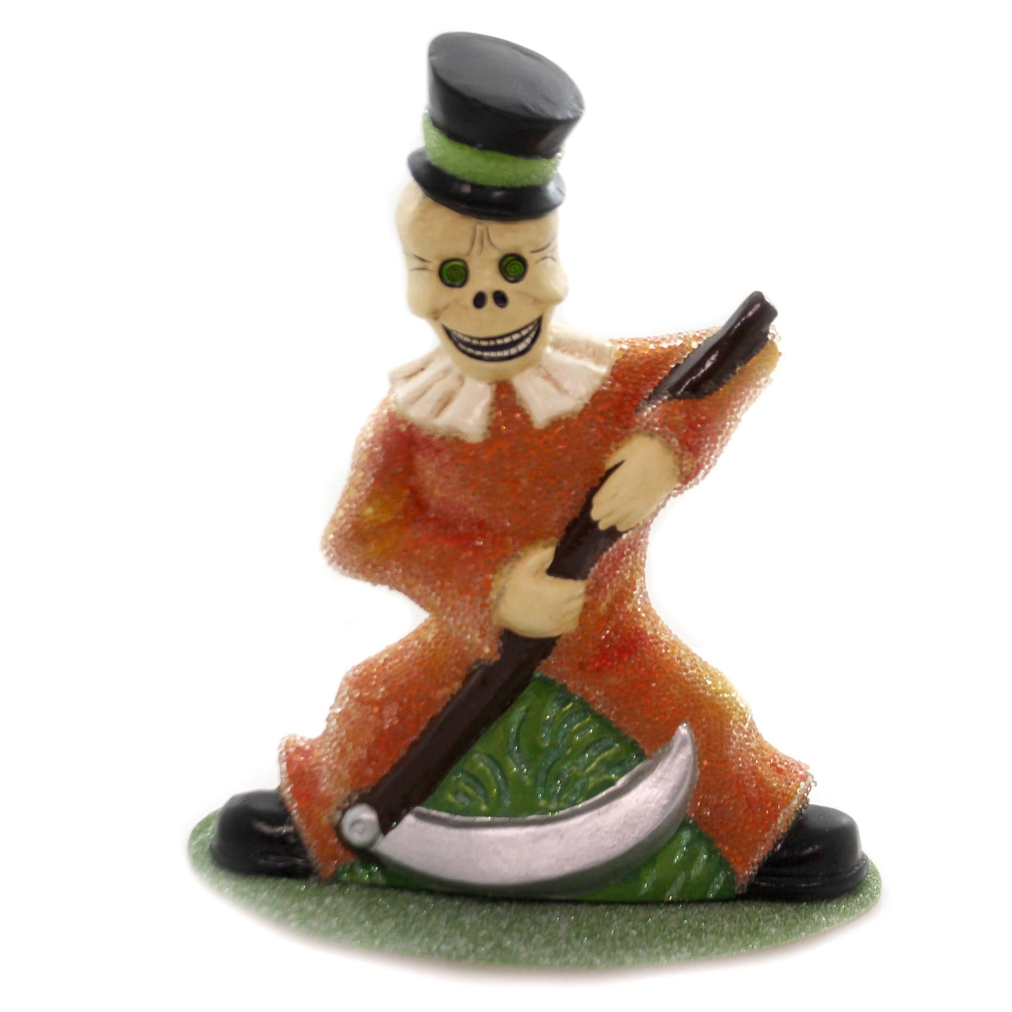 Christopher Radko GRIM & BEAR IT Paper Mache Halloween Skel0012380