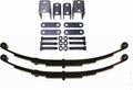 LIBRA 3500lb Single Trailer Axle Suspension Kit 1750lb Leaf Springs & Hanger Kit