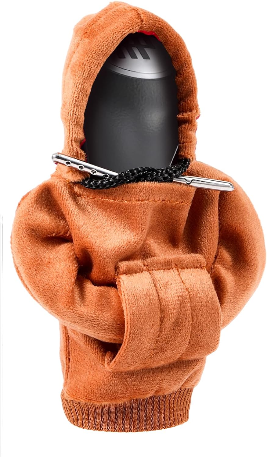 ZHSMS Gear Shift Cover, Universal Shift Knob Cover, Funny Sweater Hoodie for Gearshift, 4.7 Inch Car Shifter Stick Protector Decoration(Khaki)