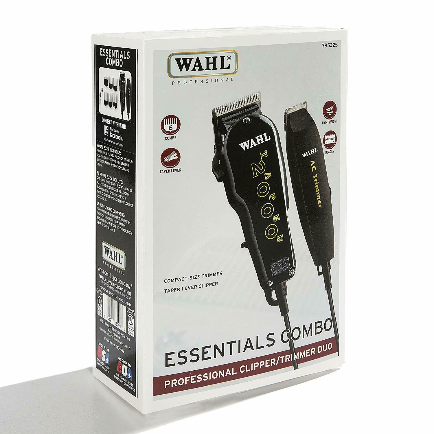 Maquina De Afeitar Cortar Cabello Eletrica Profesional Espada Combo Set Estilo