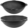 12 L Kazan Pot Uzbeki Tatar Dish Plov Cookware Cast Iron Pan Mangal Казан Oven