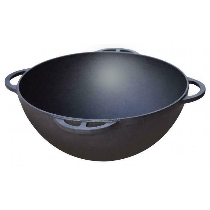 12 L Kazan Pot Uzbeki Tatar Dish Plov Cookware Cast Iron Pan Mangal Казан Oven