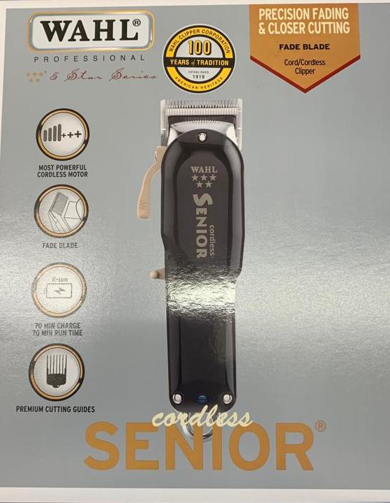 WAHL PROFESSIONAL 5 STAR SENIOR CORDLESS HAIR CLIPPER *UK*