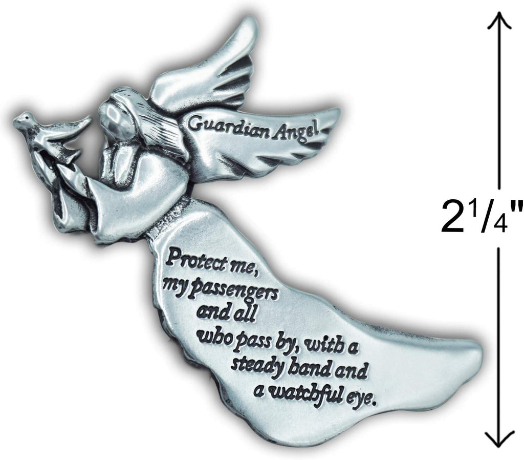 Cathedral Art (Abbey &amp; CA Gift Guardian Angel Sun Visor Clip, Multicolored