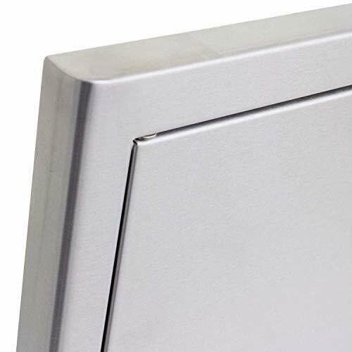 Universal  Steel Outdoor Kitchen Cabinet BBQ Island Single Access Door
