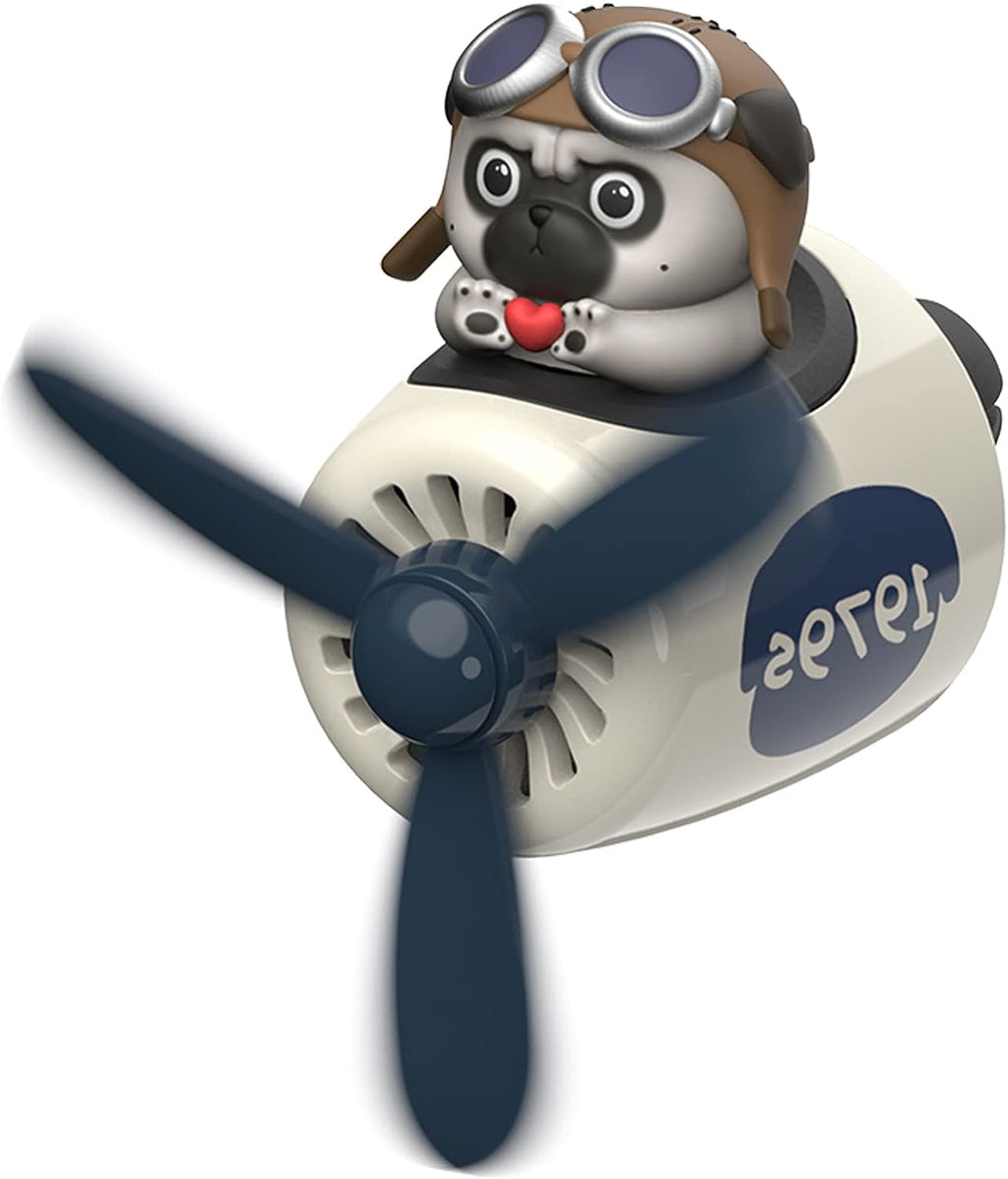 Cacacece Car Air Fresheners Cute Dog Pilot Car Air Outlet Creative Car Perfume Fragrance