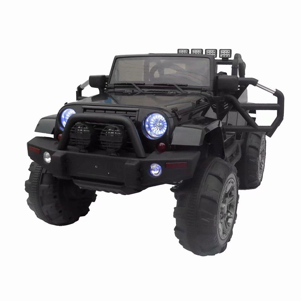 12V Kids RC Car ToysMP3 Player, 3 Speeds Battery Powered Kids Ride On Car with LED Light Remote Control for 3-5 Years old