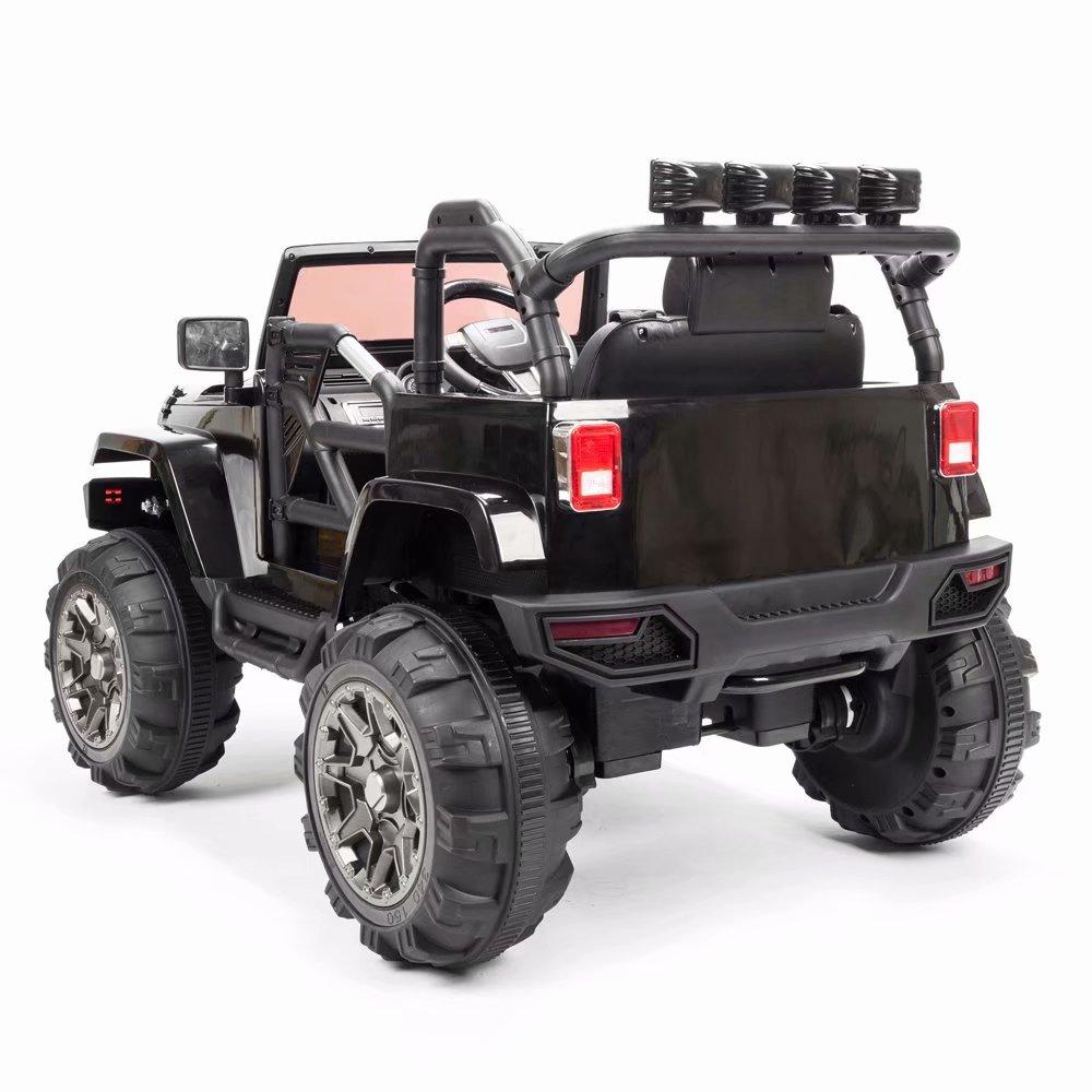 12V Kids RC Car ToysMP3 Player, 3 Speeds Battery Powered Kids Ride On Car with LED Light Remote Control for 3-5 Years old
