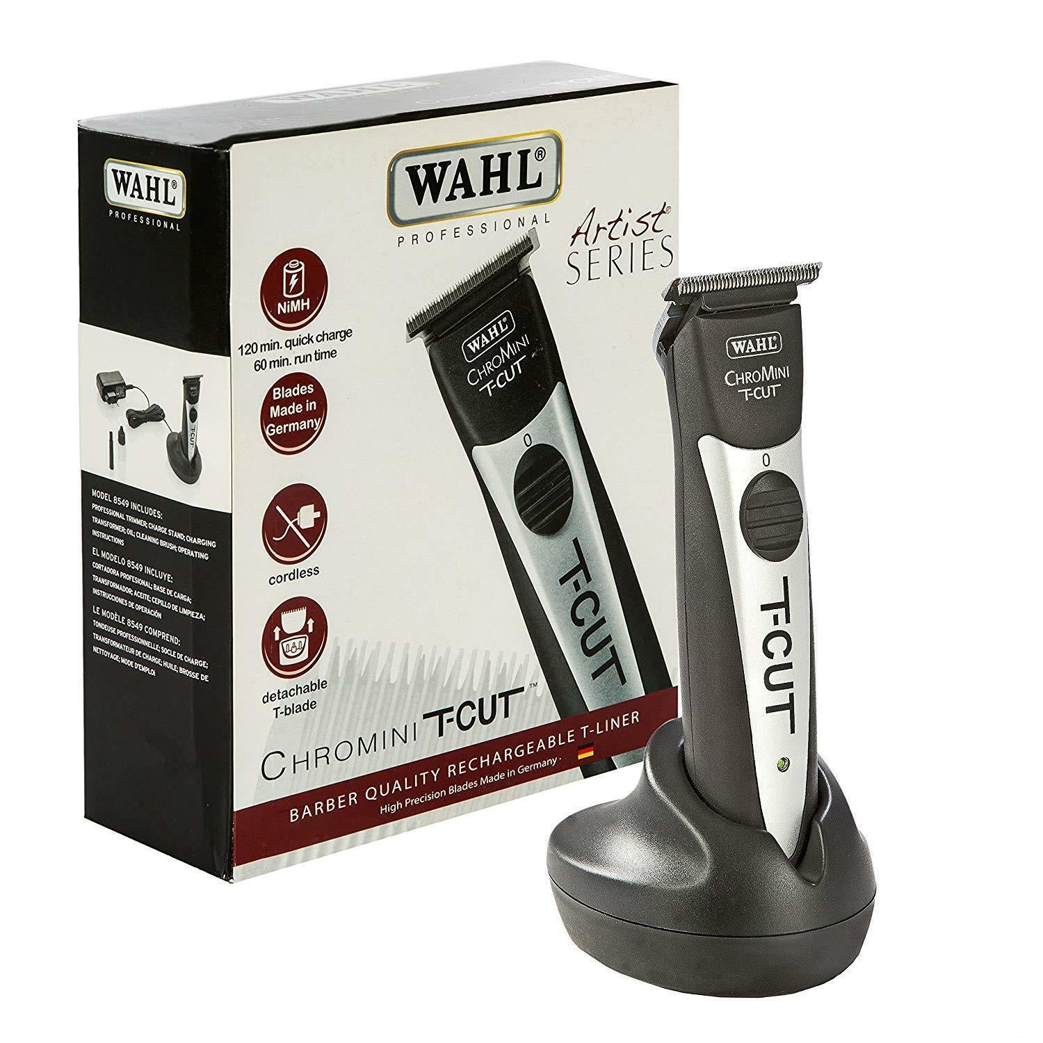 Wahl Professional T- CUT Cordless Trimmer High Precision T-Wide Blade