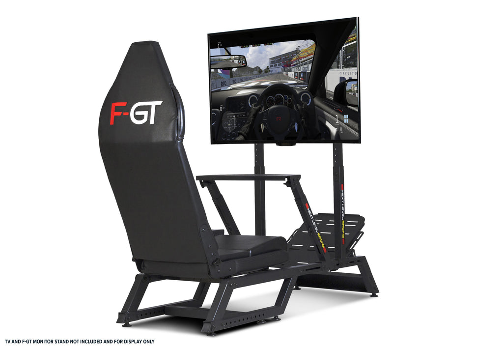 Next Level RacingF-GT Formula and GT Simulator Cockpit – Matte Black