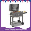 Steel Square Stove Charcoal Oven Grill Family Gathering Outdoor Camping New