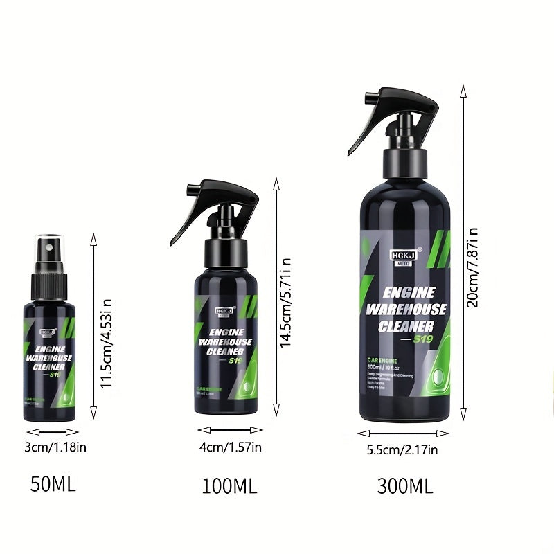 Engine Bay Cleaner Engine Shine Protector And Detailer Decontamination Deep Degreasing Compartment Heavy Oil Dust Car Cleaning Product