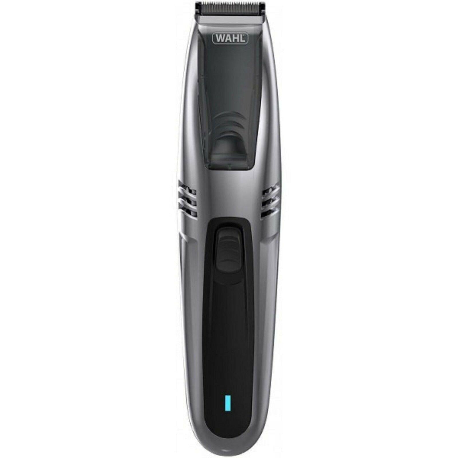 Wahl 9870-800 2 in 1 Vacuum Stubble & Beard Trimmer - Black