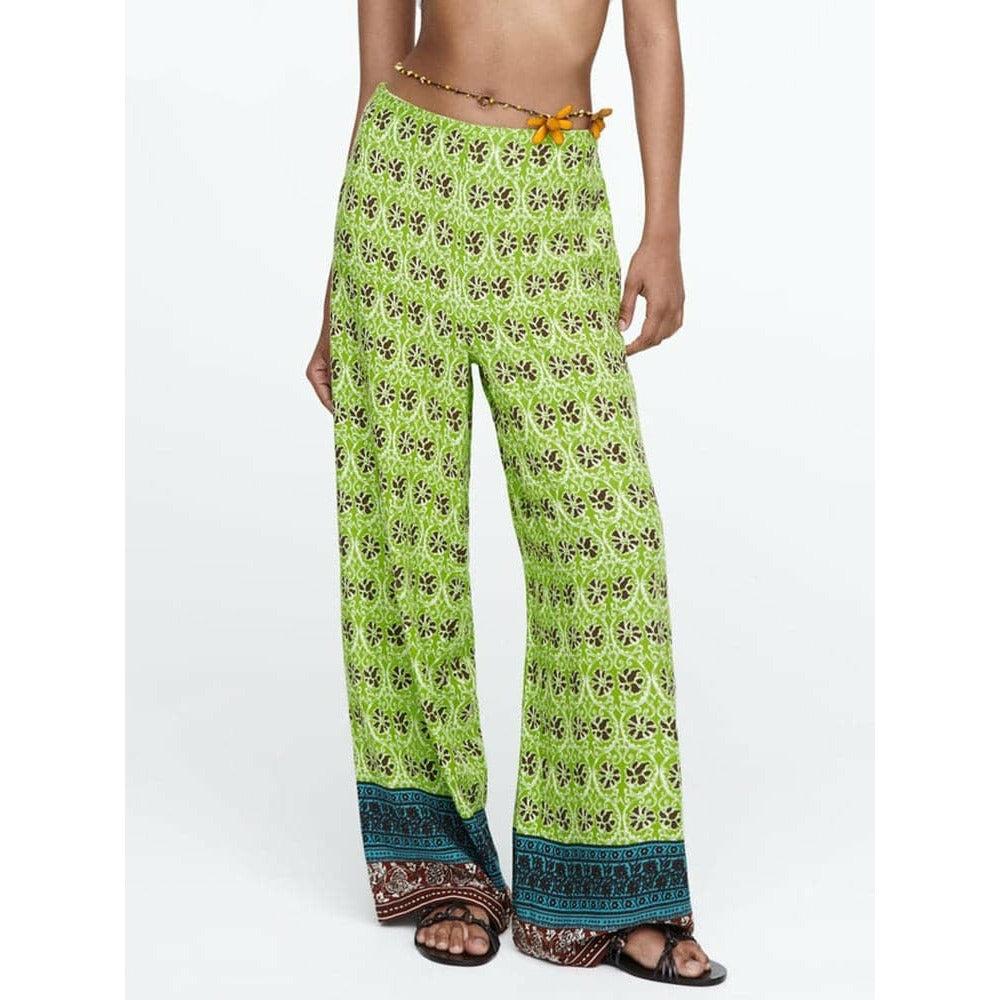 summer boho style long pants