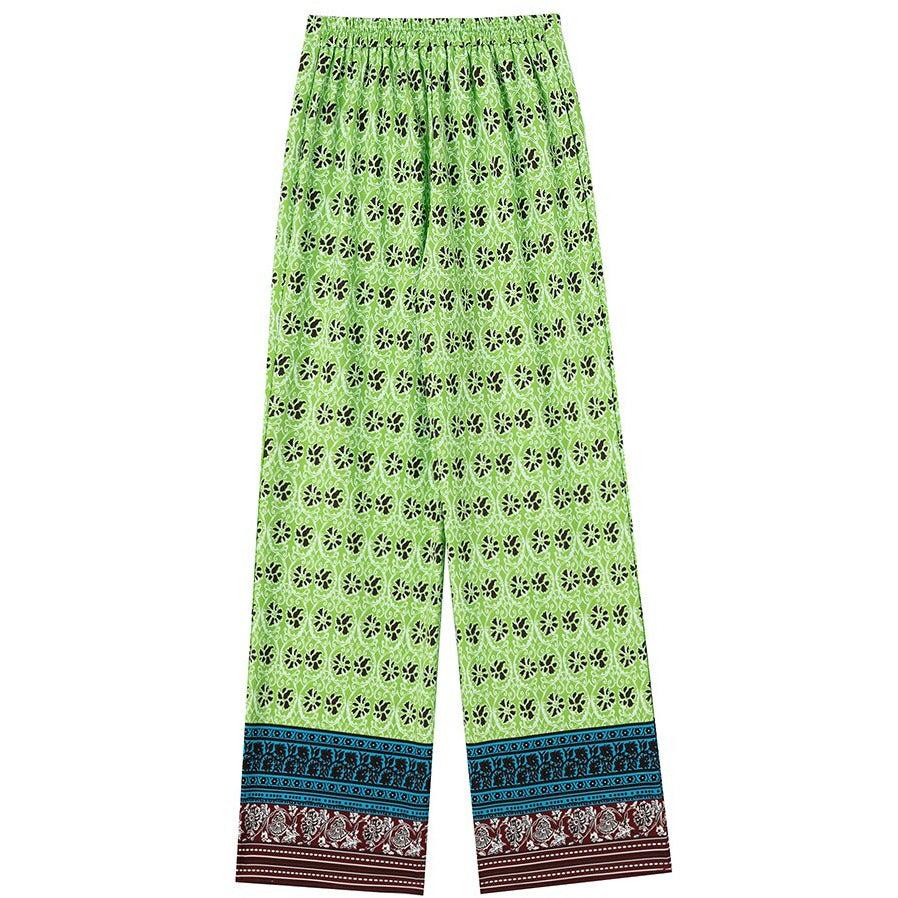 summer boho style long pants
