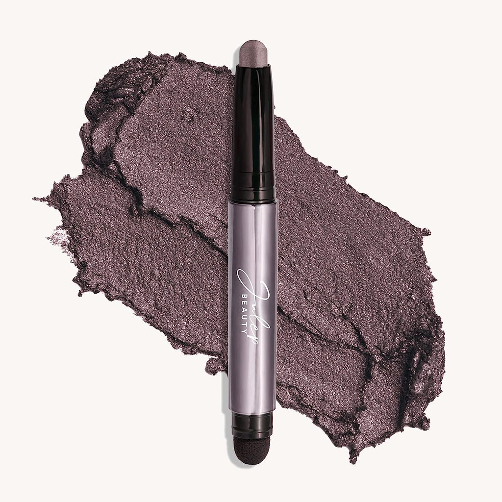 Julep Eyeshadow 101 Crème to Powder Waterproof Eyeshadow Stick, Smoky Amethyst Shimmer