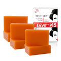 Kojie San Original Authenitc Lightening Soap - 6 Bars, 3 Packs of 65g Face &amp; Body Soap